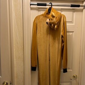 Adorable Bear Hooded two tone Onesie